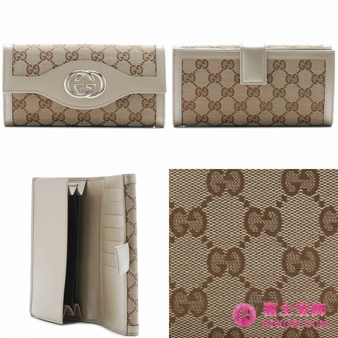 GUCCI/グッチ 2012年春夏新作SUKEY2つ折り長財布 282426 F4C2G 8612 